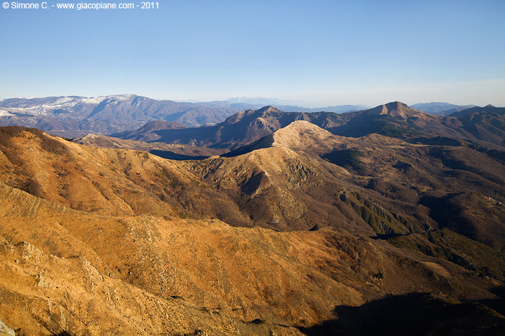 Panorama dalla vetta del Monte Zatta - (Landscape from Mount Zatta top)